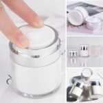 BUFFER® Hava Pompalı Doldurulabilir Vakumlu Krem,Fondoten Sıvı Kozmetik Ürün Şişesi - Görsel 4