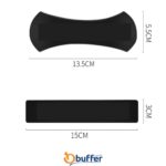 BUFFER® Nanotech Jel Güçlü Yapıştırıcı Cep Telefonu Tutucu Pad – Yeni Nesil Kaymaz Telefon Standı - Görsel 3