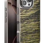 Mey İthalat®  iPhone 16 Pro Wave Kapak - Koyu Kahve