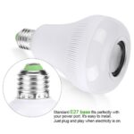 BUFFER® Kumandalı Bluetooth Hoparlör Ampul LD-37 - Görsel 5