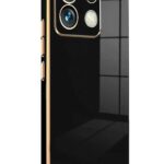 Mey İthalat®   Poco M6 Pro 4G Kılıf Volet Silikon - Siyah