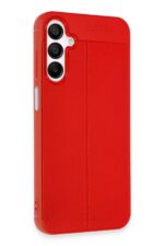 Mey İthalat®  Samsung Galaxy A55 5G Kılıf Auto Focus Kapak - Kırmızı - Görsel 2