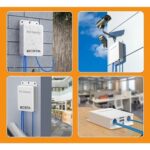 4 Port Outdoor PoE Extender 1 giriş 3 Çıkış, IEEE 802.3af/at Mini 4 Kanal PoE Tekrarlayıcı IP66 Su Geçirmez - Görsel 3