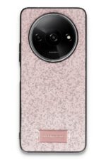 Mey İthalat®   Redmi A3 4G Bright Simli Kapak - Pembe