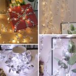3 Metre Yaldızlı Gümüş LED Işık – Dekoratif Ortam ve Yılbaşı Aydınlatması - Görsel 2