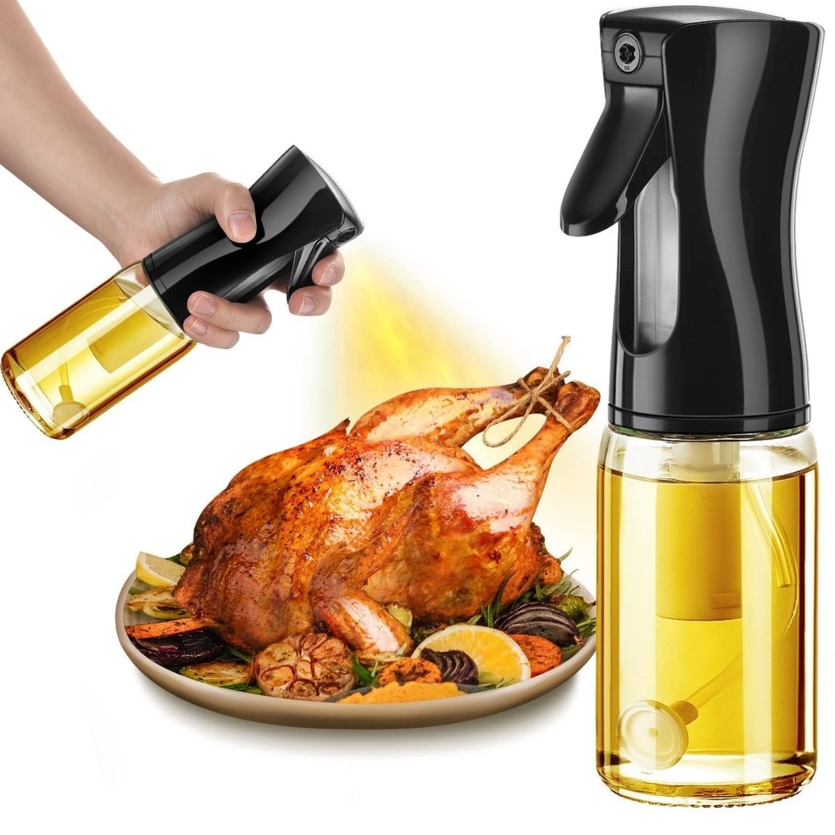 BUFFER® Çok Amaçlı Cam Şişe Püskürtmeli Dağıtıcı Yağdanlık Limonluk Sirke Sosluk Spreyi BUFFER® Çok Amaçlı Cam Şişe Püskürtmeli Dağıtıcı Yağdanlık Limonluk Sirke Sosluk Spreyi