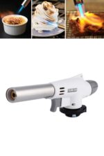 BUFFER®  1300°C Çok Amaçlı Gaz Torch Çakmak - Mutfak, Mangal, Lehimleme Pürmüz Alev Tabancası - Görsel 6