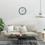 Yeşil Aura 36 Cm Standart Duvar Saati