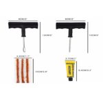 BUFFER® 6 Parça Araba Motosiklet Otomobil Bisiklet Lastik Tamir Kiti Araç Bakım Seti - Görsel 8