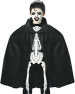 Mey İthalat® Siyah Renk Yakalı Halloween Pelerini 90 cm - Görsel 4