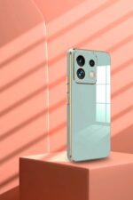 Mey İthalat®   Poco M6 Pro 4G Kılıf Volet Silikon - Mor - Görsel 2