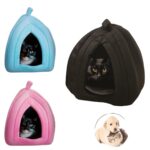 BUFFER® Pet Hut Polar Kedi ve Köpek Yatağı - Mavi - Görsel 8