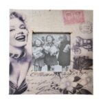 BUFFER® Decotown Marilyn Monroe Tasarım Ahşap Resim Fotoğraf Çerçevesi
