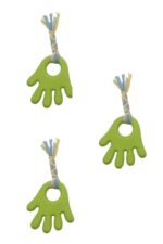 BUFFER® Handrope El Şekilli Plastik El Uzantılı Oyun Halatı 2 Kişilik Köpek Oyuncağı İnteraktif - Görsel 6