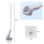 BUFFER® Golf Tasarımlı Silikon WC Klozet Mutfak Temizlik Fırçası Kanca Hediyeli - Görsel 4