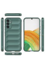Mey İthalat®  Samsung Galaxy A05S Kılıf Optimum Silikon - Koyu Yeşil - Görsel 2