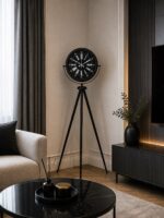 Black Aura Tripod Ayaklı Saat