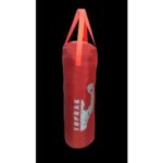 Boks Torbası Eldiven Ve Karabina Hediyeli İçi Dolu 60x22cm Kırmızı - Görsel 2