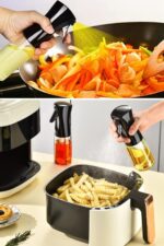 BUFFER® Çok Amaçlı Cam Şişe Püskürtmeli Dağıtıcı Yağdanlık Limonluk Sirke Sosluk Spreyi - Görsel 8