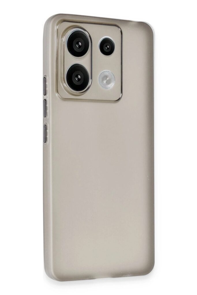 Mey İthalat®   Redmi Note 13 Pro 5G Kılıf Puma Silikon - Gri