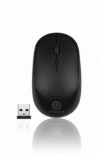 BUFFER® Siyah Renkli Ergonomik Sessiz Kablosuz Mouse – USB Alıcılı, Ofis ve Oyun İçin Konforlu Bilgisayar Faresi MS6310 - Görsel 6
