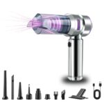 BUFFER® 9 Farklı Uçlu Kablosuz Şarjlı Araç İçi Süpürge – Wireless Destekli