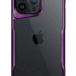 Mey İthalat®  iPhone 14 Pro Max Kılıf Boyi Silikon Kapak - Derin Mor
