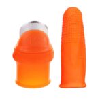 BUFFER® Silikon Parmak Koruyucu Meyve Toplama Aracı Bahçe Kesme Bıçak Eldiven - Görsel 2