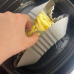 BUFFER® Renkli Isıya Dayanıklı Yıkanılabilir Silikon Fırın  Airfryer Kare Model Pişirme Matı 20 cm - Görsel 4