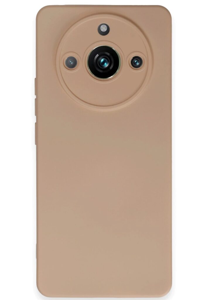 Mey İthalat®  Realme 11 Pro Kılıf Nano içi Kadife Silikon - Pudra