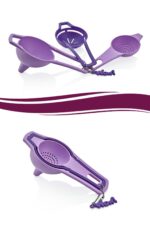 BUFFER® Pratik Yumurta Süzgeci Mini Süzgeç Huni Seti Hepsi Bir Arada - Görsel 5