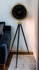 İhtişam Gold Tripod Ayaklı Saat - Görsel 2