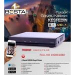 AHD DVR 4 Kanal Kamera Kayıt Cihazı 1080 2MP Hibrit Besta KD-4254 - Görsel 2