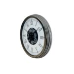 Silver Empire 60 Cm Çarklı Krom Duvar Saati - Görsel 2