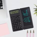 BUFFER® Silinebilir LCD Yazı Tabletli,Kalemli Katlanabilir Bilimsel Hesap Makinesi - Görsel 3