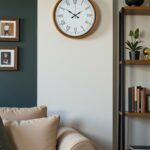 36 Cm Standart Turuncu Duvar Saati