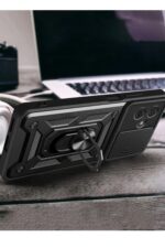 Mey İthalat®   Redmi Note 13 Pro Plus Kılıf Pars Lens Yüzüklü Silikon - Yeşil - Görsel 2