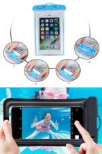 BUFFER® Bisiklete Takılan Su ve Yağmur Gerirmez Telefon Kılıfı Universal - Görsel 8