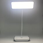 BUFFER® Şarjlı Oynar Esnek Başlıklı Dokunmatik 3 Farklı Modda Yanan Kaymaz Taban LED Masa Lambası - Görsel 3
