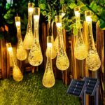 Solar 5 Metre 20 LED Günışığı Damlacık Işıkları