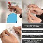 BUFFER®  Kendiliğinden Yapışkanlı Dekoratif Tekli Sabunluk Siyah - Görsel 5