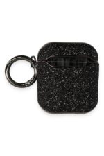 Mey İthalat®  Airpods 2 (2.nesil) Spell Simli Kılıf - Siyah - Görsel 2