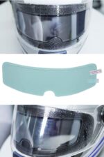 BUFFER® Buğu Önleyici Motosiklet Kaskı Vizörü Su Geçirmez Dayanıklı Çizik Koruma Lens Filmi - Görsel 8