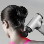 BUFFER®  6 Farklı Seviyeli Titreşimli 4 Farklı Başlıklı Büyük Boy Masaj Tabancası - Görsel 2