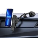 BUFFER® Ayarlanabilir Vakum Kilitli Cam Ve Torpidoya Takılabilen Telefon Tutucu - Görsel 2