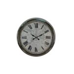 Atlas Silver 40 Cm Metal Duvar Saati - Görsel 3