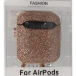 Mey İthalat®  Airpods 2 (2.nesil) Spell Simli Kılıf - Rose Gold
