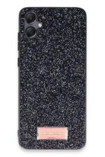 Mey İthalat®  Samsung Galaxy A05 Bright Simli Kapak - Siyah