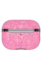 Mey İthalat®  Airpods 2 (2.nesil) Bright Simli Airpods Kapak - Pembe - Görsel 2