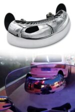 BUFFER® Motosiklet İçin Islanmaya Dayanıklı Geniş Açı Görme ve Kör Nokta Aynası - Görsel 6
